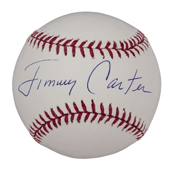 Jimmy Carter Autographed Baseball (PSA/DNA)